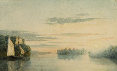 Landschaft (Tres Bocas Tigre) von Prilidiano Pueyrredon